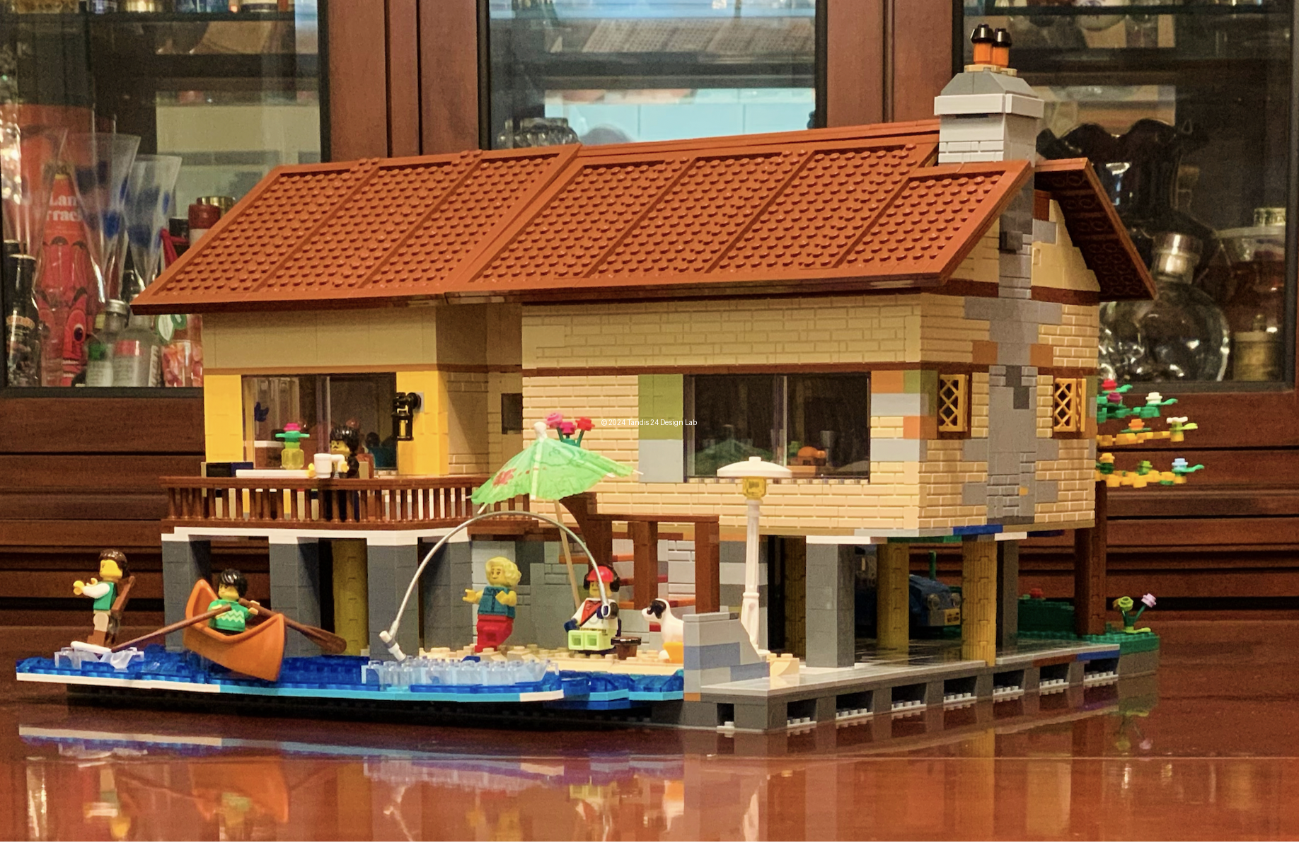 LEGO Vacation House Replica